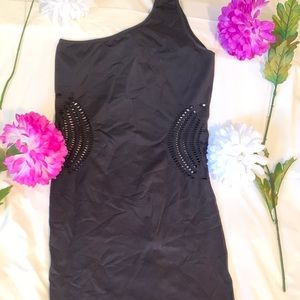 🌹Dots One Shoulder Dress🌹